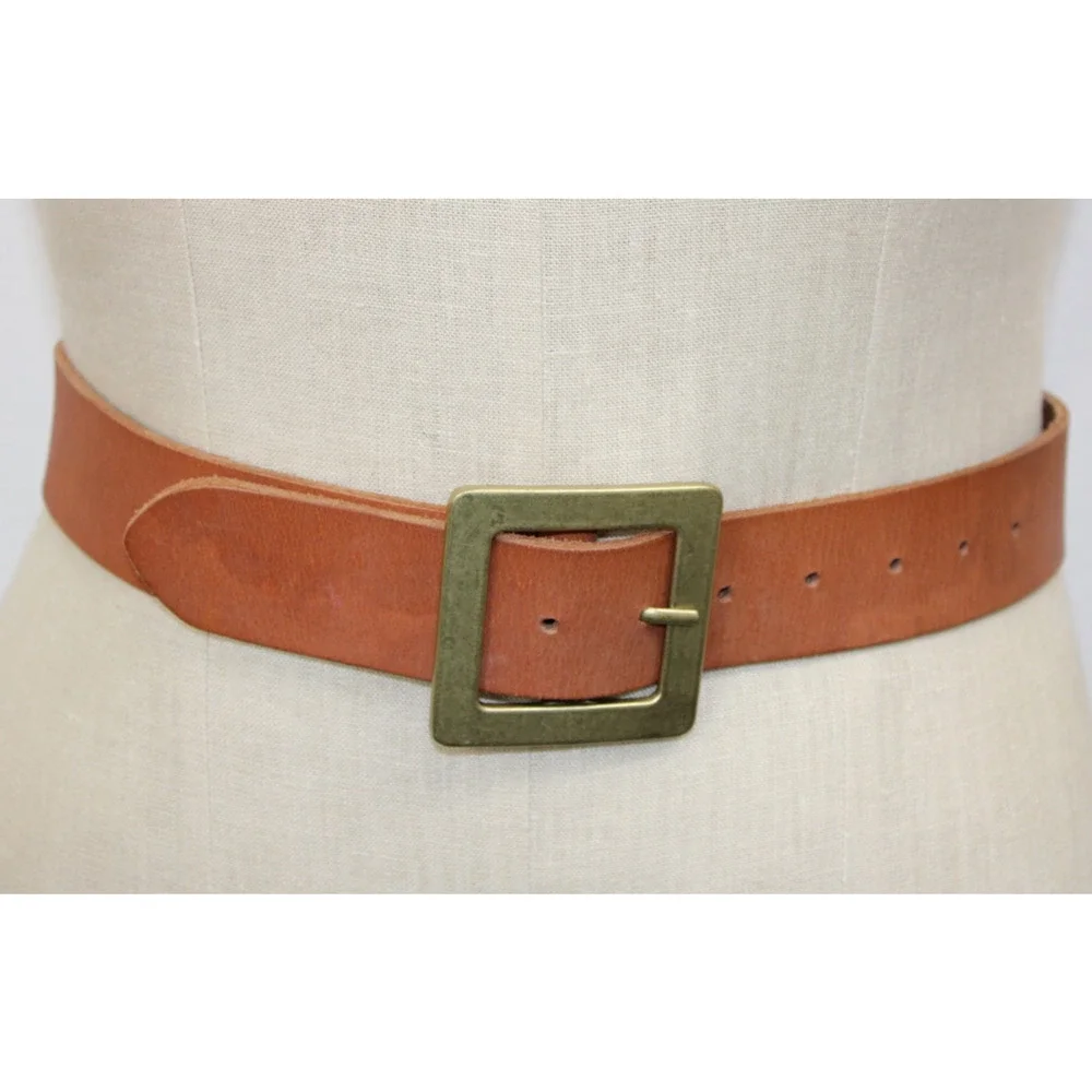 Free People Belt Brown Leather Size XS/S Minimalist
